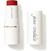 jane iredale Glow Time Blush Stick | Creamy Multitasking Makeup with Skin Nourishing Ingredients | Non-Comedogenic, Vegan & Cruelty-Free | 5 Shades