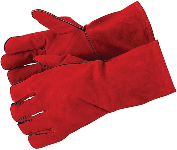 Silverline 742076 - Guantes para soldador (330 mm)