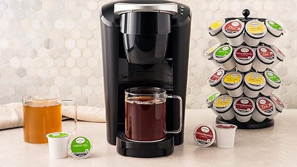GREEN TEA SINGLE SERVE KEURIG K-CUPS, CAFFEINATED, SMOOTH FLAVOR, ENTICING AROMA, 72 COUNT