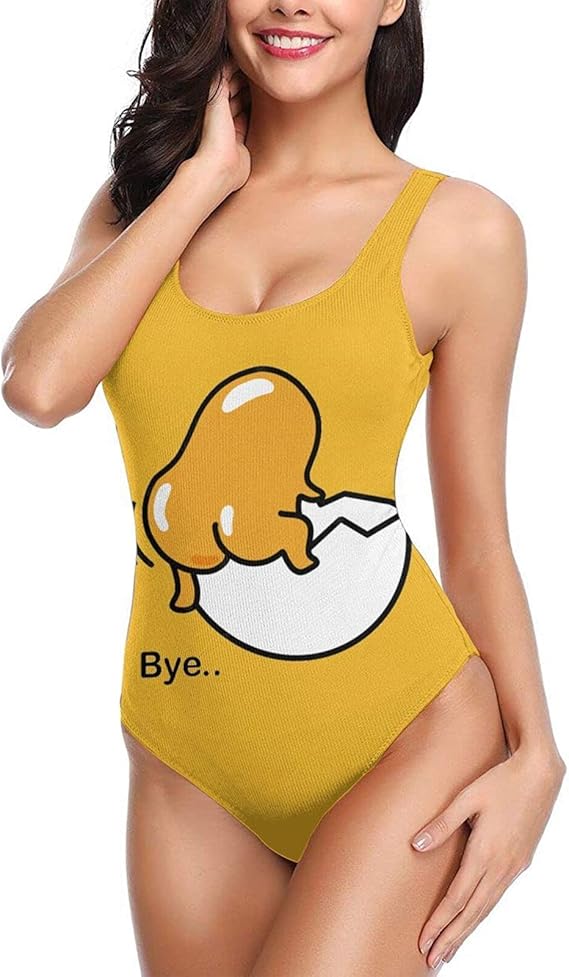 Amazon Co Jp ぐでたま レディース水着 ワンピースレディース水着ファッションクラシックスポーツワンピース水着 服 ファッション小物