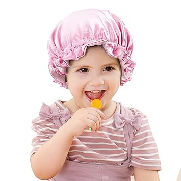 Amazon Com Greatremy Premium Satin Bonnet For Kids Natural Hair