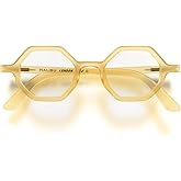 LONDON MOLE® Malibu reading glasses | Hexagonal/octagonal shape | Unisex | Spring hinges