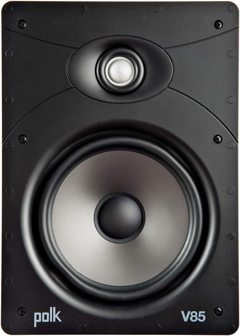 Polk Audio V85 Vanishing in Wall Speaker (Single), Ideal for Large Rooms Features Composite Polymer Cone Driver - Image 4