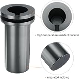 Sourcing Map Graphite Crucible 1kg 38mm ID 125mm H Melting Gold Silver Copper view 5