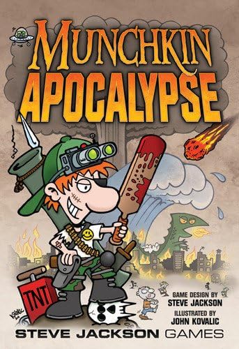 Steve Jackson Games "Munchkin Apocalypse" Card Game, Multicolor, 11 x 7 x 2 inches (28 x 18 x 5 cm)