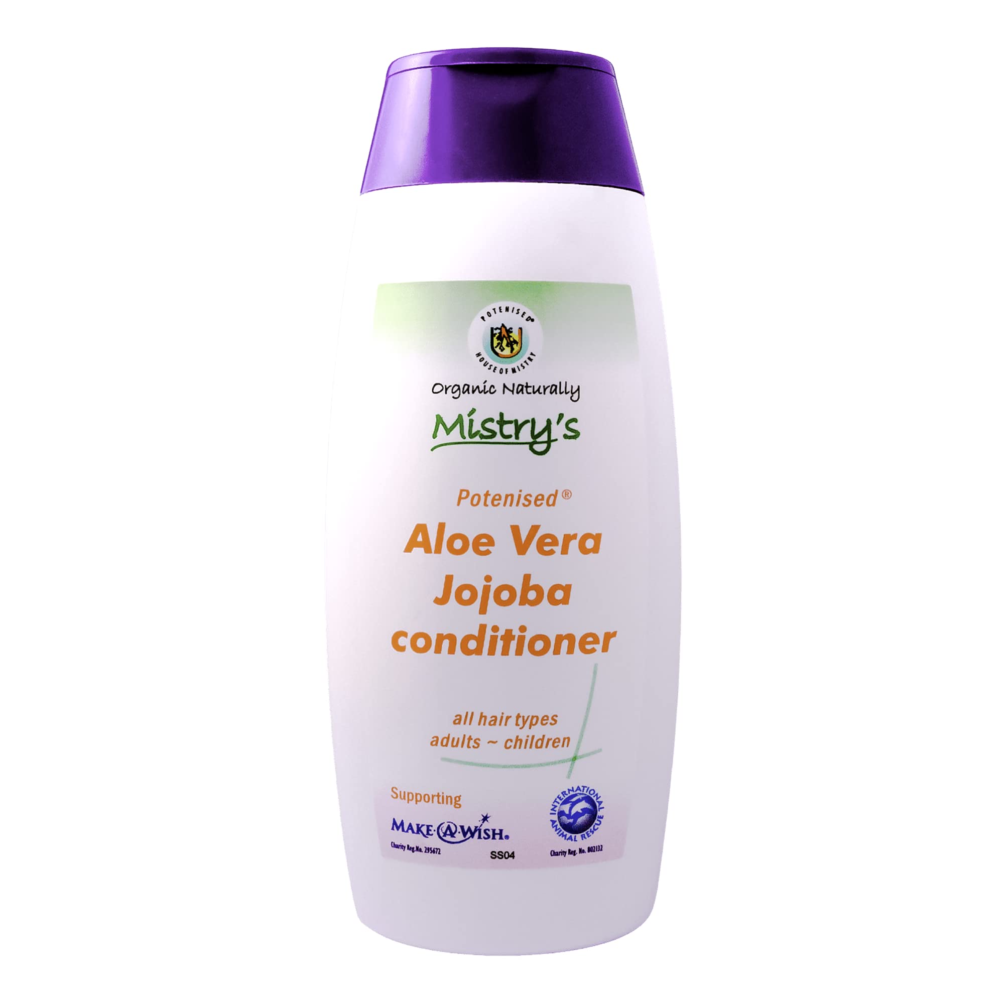 The House of Mistry Aloe Vera Jojoba Conditioner 200ml - Natural Hair Care, Gentle, Strengthening & Nourishing - Suitable for All Ages and Hair Types, Additive Free, Vegan