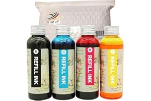 400ML Bakey Ink Refill for Epson C88 C88+ WF7710 ET2720 ET15000 WF3640 WF7110 WF7210 WF3610 Inkjet Cake DIY Printers