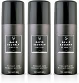 David Beckham Instinct Body Spray Deodorant 150ml Pack of 3