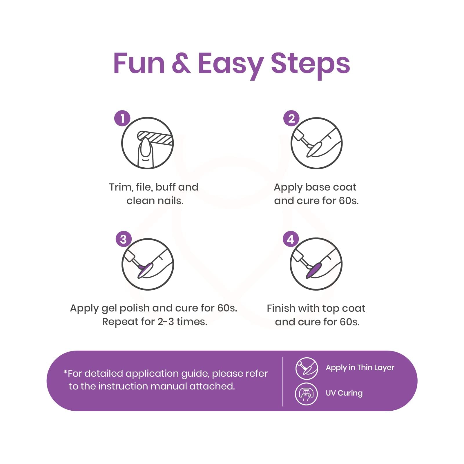 beetles Gel Polish 16 Colors Fall Gel Nail Polish Set White Dark Brown Pink Nude Colors Natural Charm Nail Polish with 3Pcs Base Top Coat Gel Manicure Kit Salon DIY Home Gift for Women Girls - Image 7