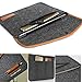Macbook Air 11.6-Inch Case / 12'' 12-Inch New MacBook Sleeve Case, Ultrabook Netbook Bag Envelope Cover Sleeve Carrying Protector Case Bag with Card Slot (Also fit with Slim hard case installed)