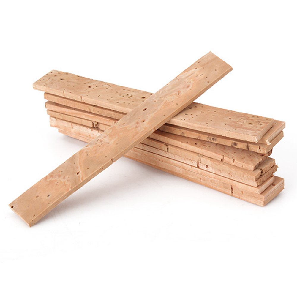 Yibuy 10枚 ナチュラルクラリネットネックコルクシート81 x 11 x 2 mm商品画像