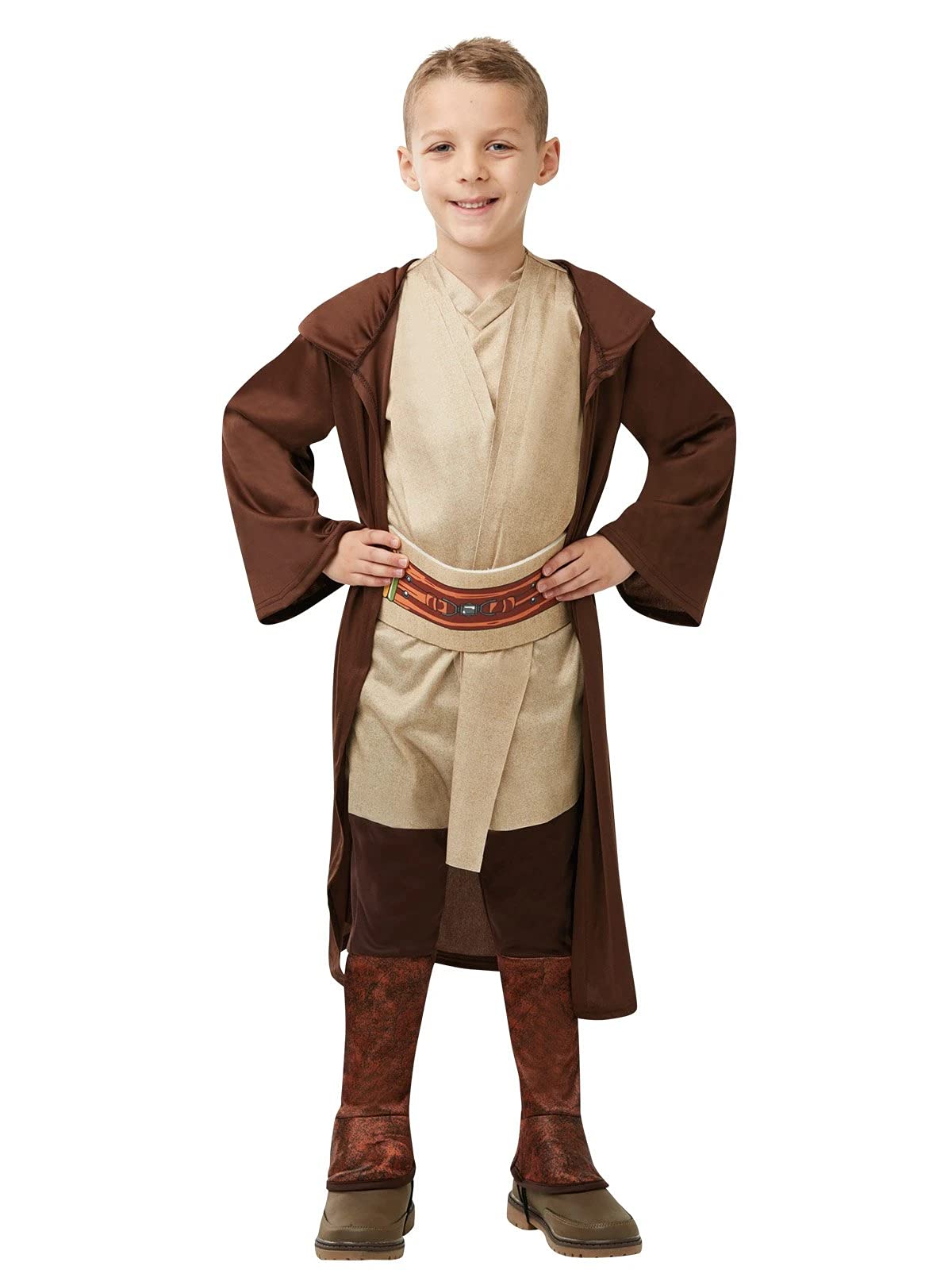 Rubies Official Disney Star Wars Jedi Hooded Robe, Childs Size Medium, Age 5-6 Years Halloween