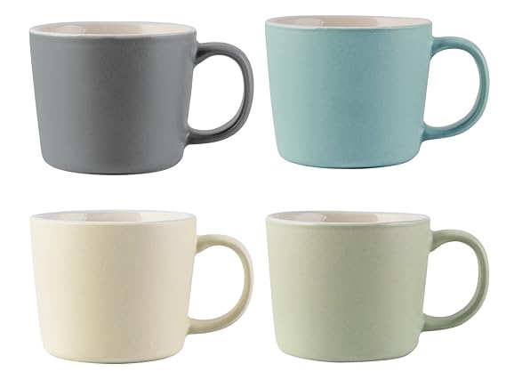 Lacafeterie Espressotassen Geschenk-Set, Mehrfarbig, 4-teilig