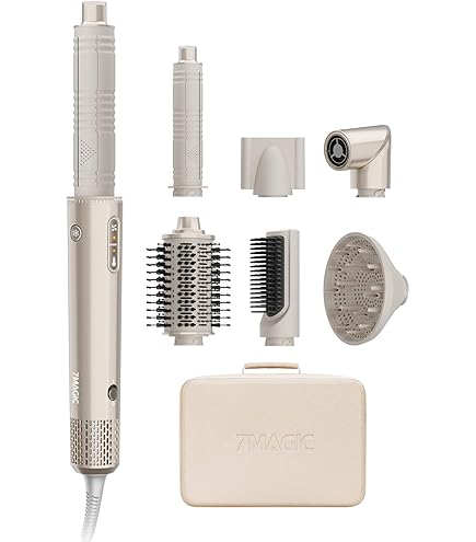 Amazon.com : 7MAGIC 7 in 1 Hair Styler & Hair Dryer Brush, 110,000