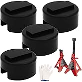 ZOSANY 4 Pack Slotted Pinch Weld Jack Pad for BMW Mini | Shock absorbing rubber frame rail protector, fits all BMW Mini vehicles, compatible with floor jack stands, comes with portab