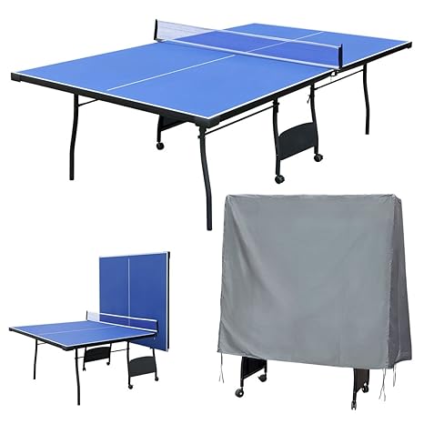 Amazon Com 9ft Foldable Table Tennis Table Ping Pong Table