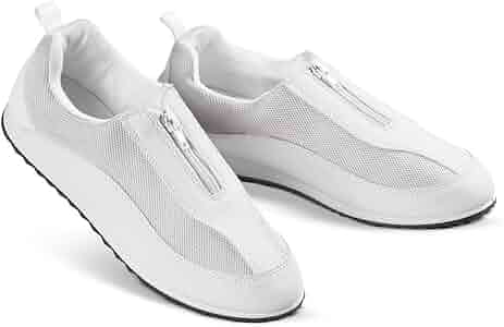 gemela zip front walking shoe