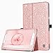 BENTOBEN Galaxy Tab A 10.1 Case,Slim Lightweight PU Leather Glitter Shiny Stand Smart Folio Cover with Auto Sleep/Wake Feature for Samsung Galaxy Tab A 10.1 Inch SM-T580 T585(No Pen Version),Rose Gold