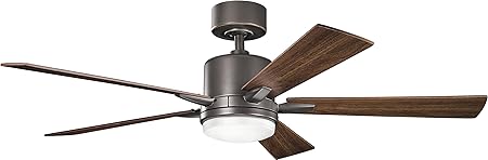 Kichler Lighting 330000oz Lucian 52 Ceiling Fan With Light Kit