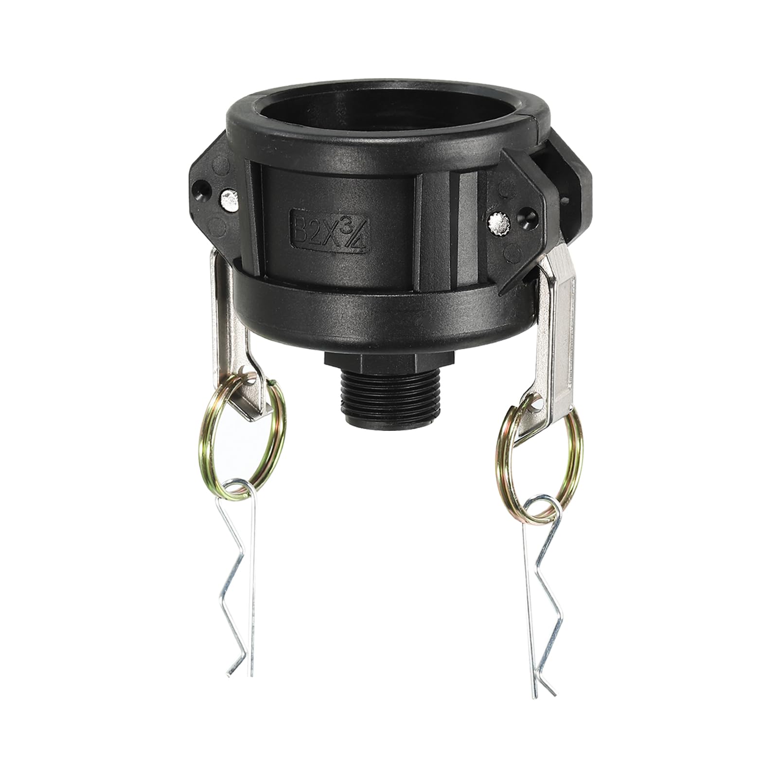 PATIKIL IBC Tote Adapter 2" Cam Lock to 3/4" Male Thread, 275-330 Gallon Drain Adapter Fitting for Tank Garden Watering Hose