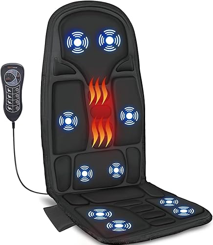 SLOTHMORE Vibration-Back-Massager with Heat, Back-Massage-Cushion, Chair Seat Massager with 10 Vibrating Nodes to Release Stress and Fatigue, for Home Office Use in Kenya | Whizz Back Massagers SLOTHMORE Vibration-Back-Massager with Heat, Back-Massage-Cushion, Chair Seat Massager with 10 Vibrating Nodes to Release Stress and Fatigue, for Home Office Use in Kenya | Whizz Back Massagers