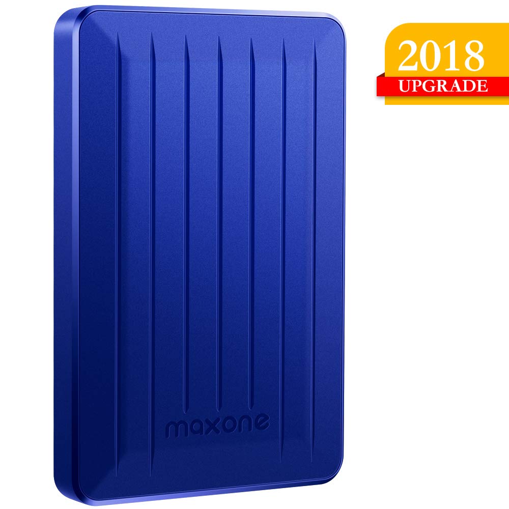320GB Portable External Hard Drive- 2.5 Inch External Hard Drives for Laptop,Desktop,Xbox one,PS4,Wii U,MacBook,Chromebook (320GB, Blue)