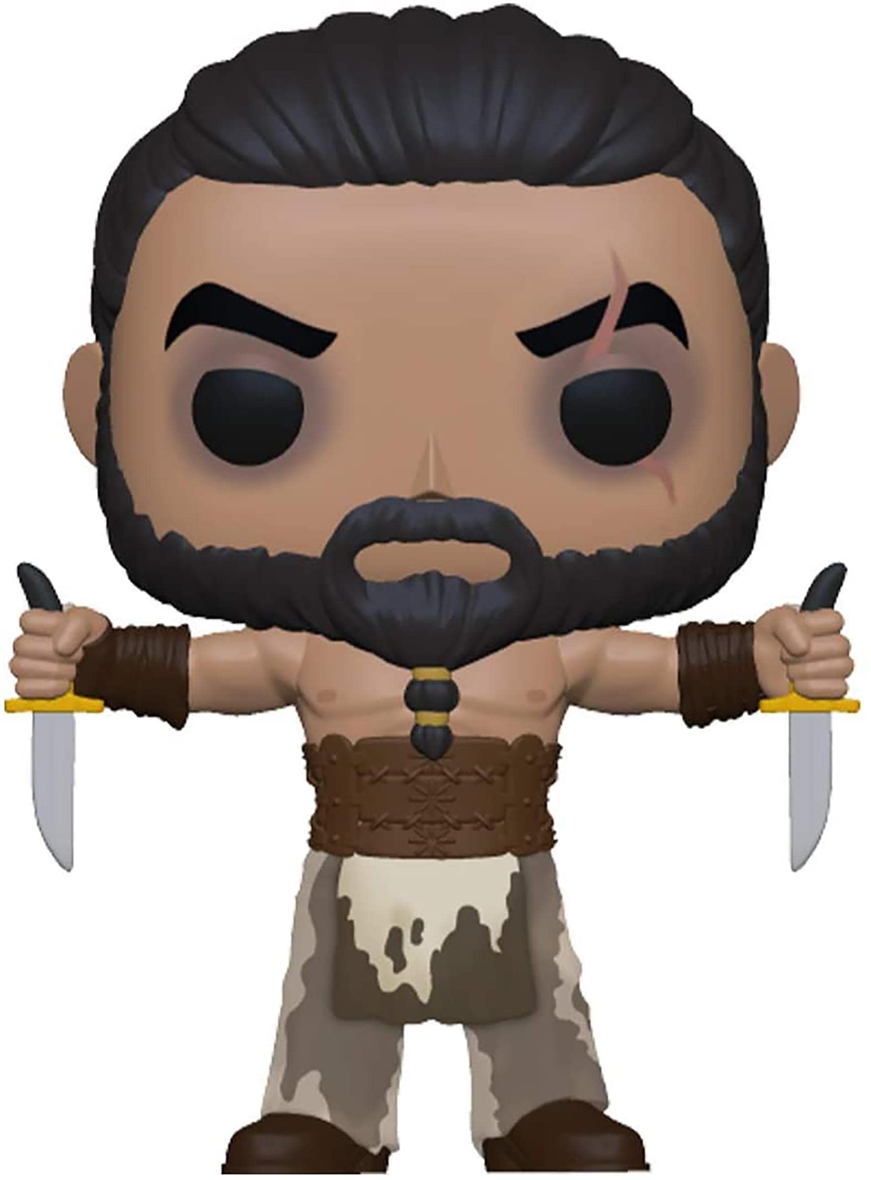 Funko POP! TV: GOT - Khal Drogo With Daggers - Game Of Thrones - Collectable Vinyl Figure - Gift Idea - Official Merchandise - Toys for Kids & Adults - TV Fans - Model Figure for Collectors