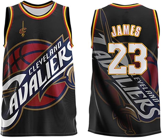 FYDT James Basketball Jersey 23, Classic Retro Jersey, Comfortable and
