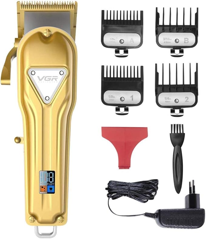 gold barber clippers