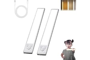 Intelligent Light,for Closet LED Lights, Punch-Free Smart Sensor Magnetic Rechargeable LED Lights,3 Levels Dimmable Brightnes