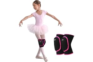 EULANT Kids Knee Pad for Dancers, Soft Anti-Slip Breathable Protective Knee Brace Pad, Volleyball Elastic Knee Support for Yoga Running Cycling Gym Workout Exercise, Kneepads for Junior Youth