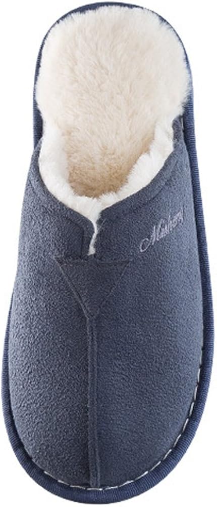 BAOBAO Mens Warm Plush Indoor Slippers 