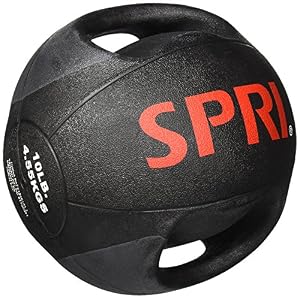 SPRI Dual Grip Xerball / Medicine Balls Weight Bars