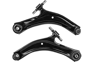 ILONPA Front Lower Control Arms w/Ball Joints Suspension Kit for Nissan Rogue 2.5L 2008-2013 08 09 10 11 12 13,for Nissan Rogue Select 2.5L 2014-2015 14 15 (2pc)