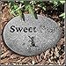 Accent Direct Pet Memorial – Personalized - Handmade - Real Stone/Not Fake Resin - Engraved - Dog, Cat, Small Animal, Loved One - Grave Marker/Headstone, Garden Marker, Remembrance Gift – Ships Free