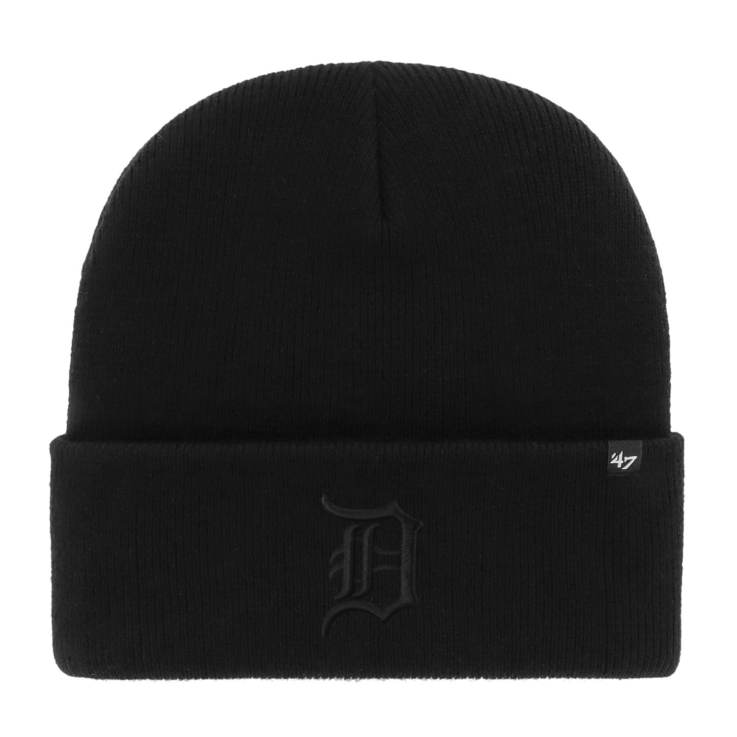47 Brand Knit Beanie - Haymaker Detroit Tigers Black