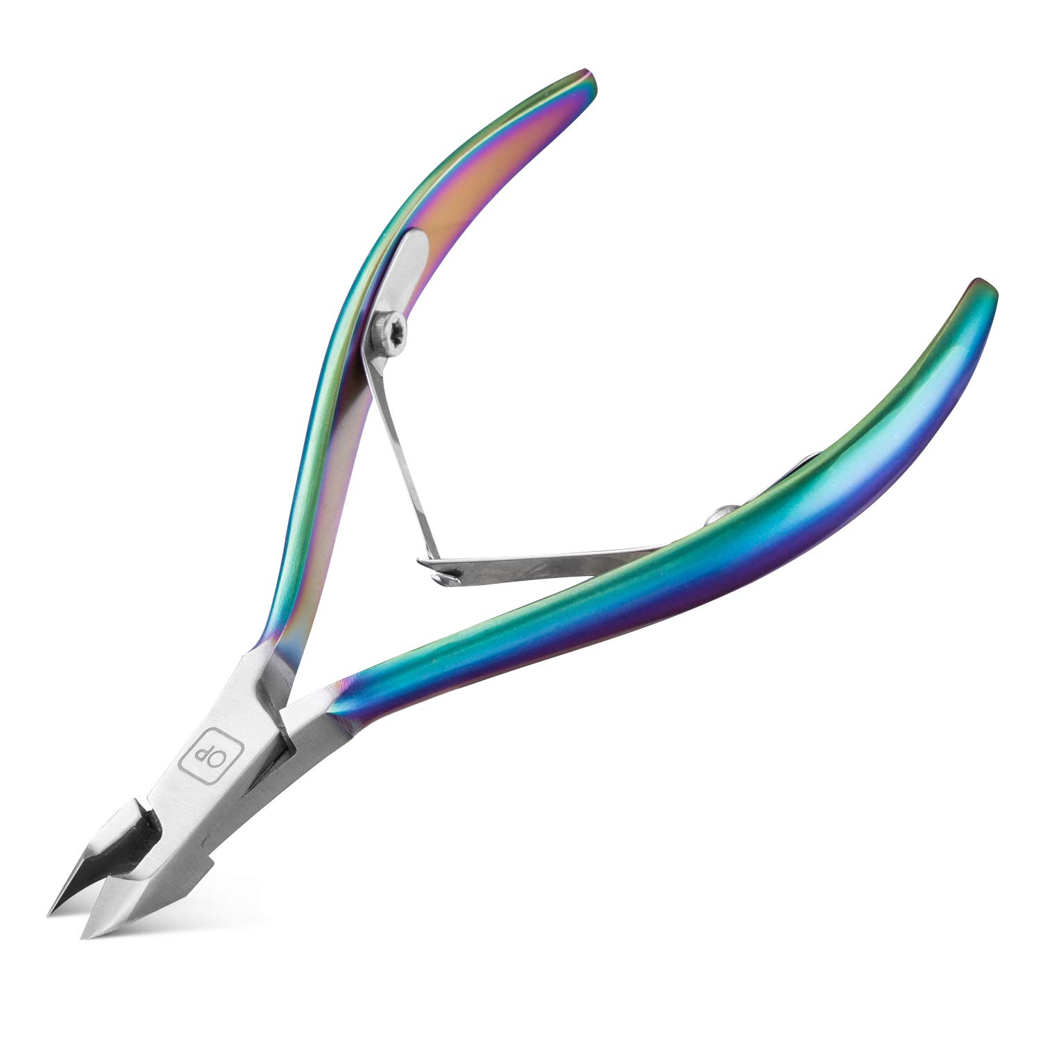 Cuticle Trimmer-opove Cuticle Remover Cuticle Nipper Professional Stainless Steel Cuticle Cutter Clipper Durable Pedicure Manicure Tools for Fingernails and Toenails,X7 mini Color Gradient: Beauty
