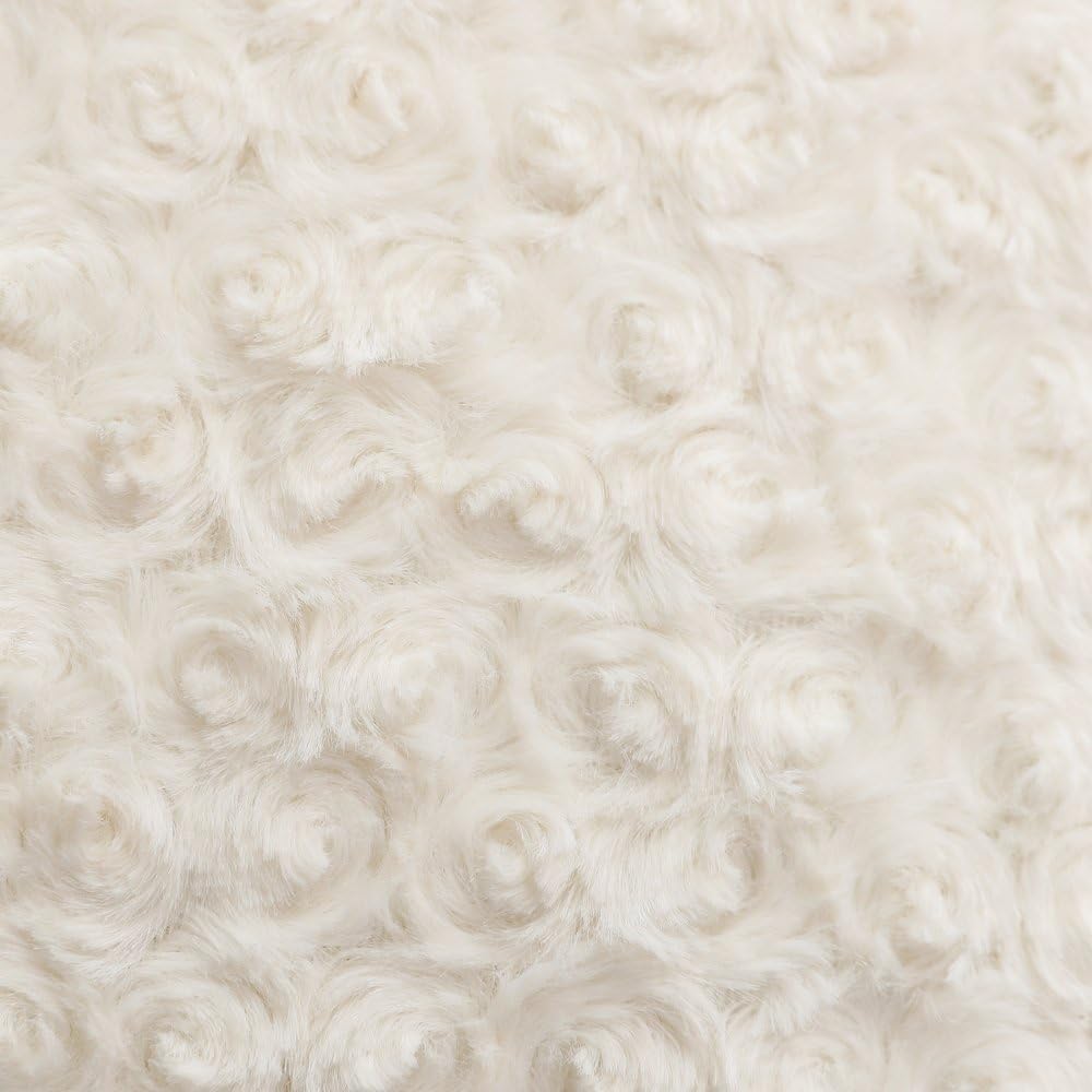 LANANAS Luxury Soft Plush Faux Fur Throw Pillow Covers for Couch Decorative Mongolian Fur Throw Pillow Covers Pack of 2 (18"x 18", Pearl White): Home & Kitchen