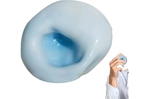 Glutinous Rice Balls Squeeze Toys, Shapeable Vacuum Stress Relief Fidgets, Slow Rising Pump Sensory Calming Squishys, for Kid