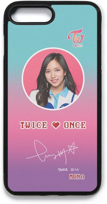 Amazon Com Fanstown Kpop Twice Signature Fashion Iphone Case With Pvc Lomo Card Charm