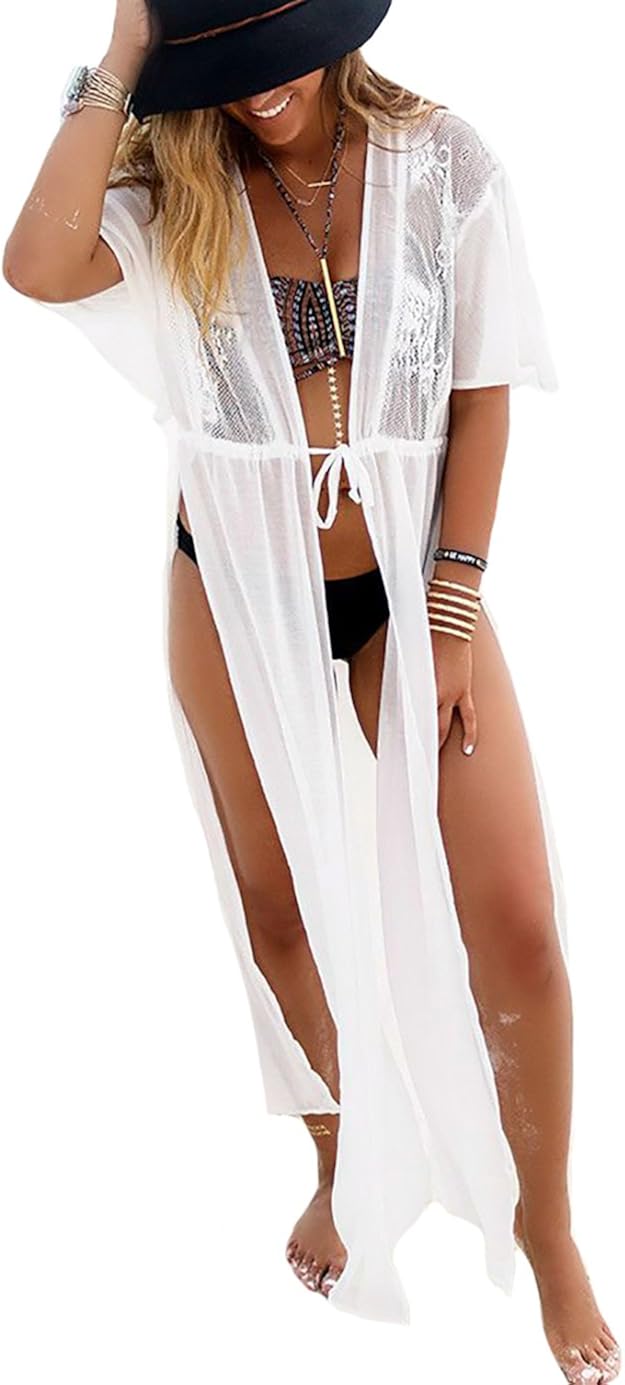 beachwear white dress