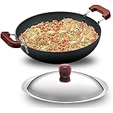 Futura Hard Anodised Deep-Fry Pan, 7.5L, Gray