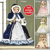 Four Seasons Collectible Porcelain Doll