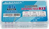 AUKENIEN BS1362 Fuses 3A 5A 13A Ceramic Tubes 45Pcs Mains UK Kit view 5