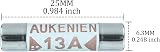 AUKENIEN BS1362 Fuses 3A 5A 13A Ceramic Tubes 45Pcs Mains UK Kit view 3