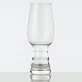 Burns Glass Beer Glasses, Classic IPA Drinking Glasses, 21 Oz. (Set of 2)