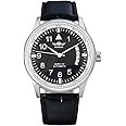MASTOP Fashion Men's Sport Day Date Black Leather Automatic Self Winding Watch