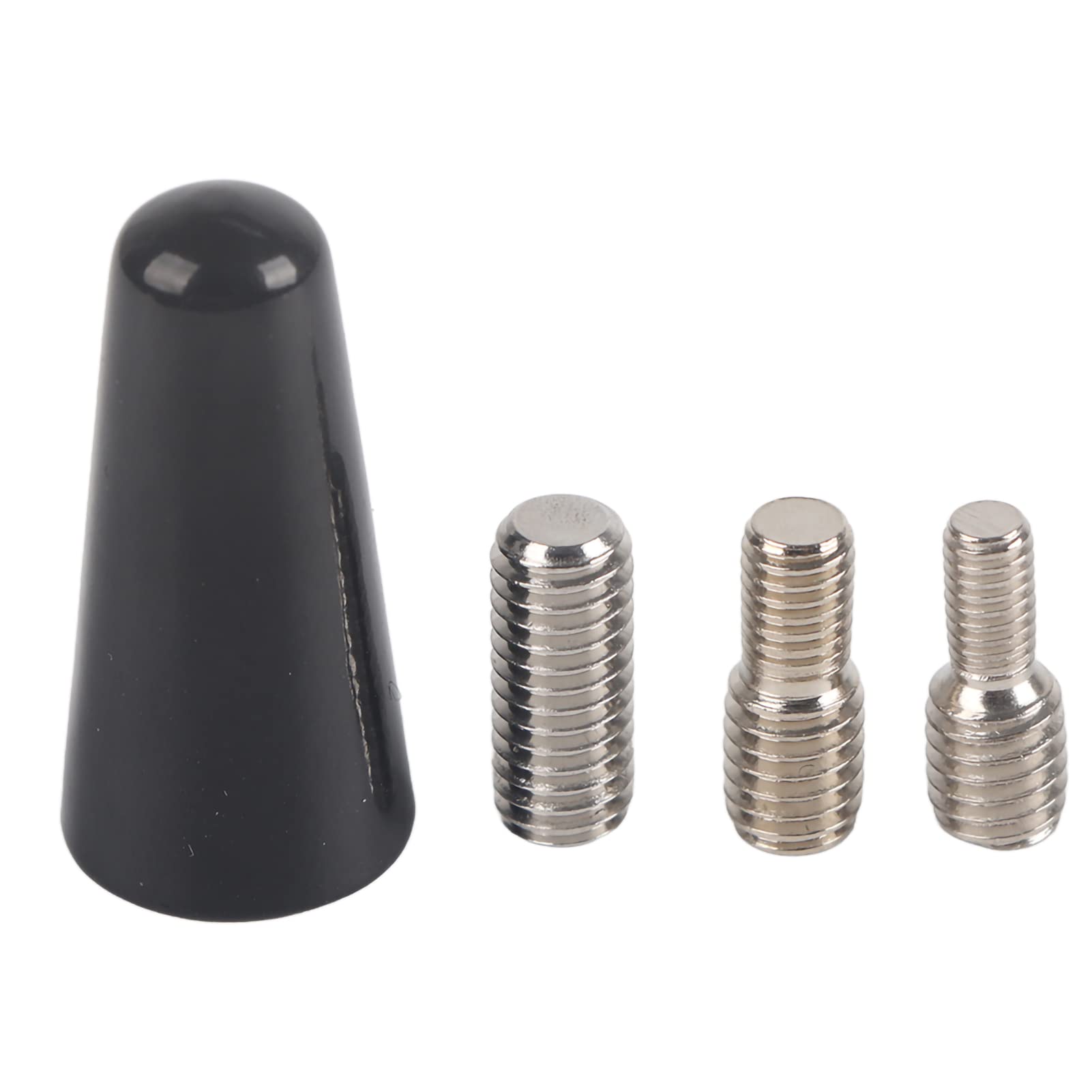 Photo 1 of Acouto Car Short Antenna, 3cm Aluminum Alloy Replacement Car Antenna Rod Mast Roof Short Rod Aerial Adapter