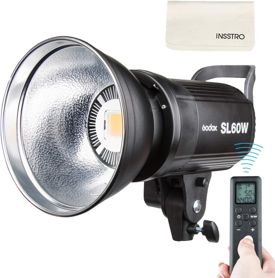 Godox SL60W 60W LED Studio Light with Bowens Mount for