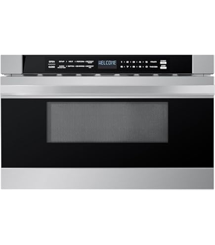 Amazon.com: Midea MMB12S2AS 1.2 Cu. Ft. Stainless Microwave Drawer